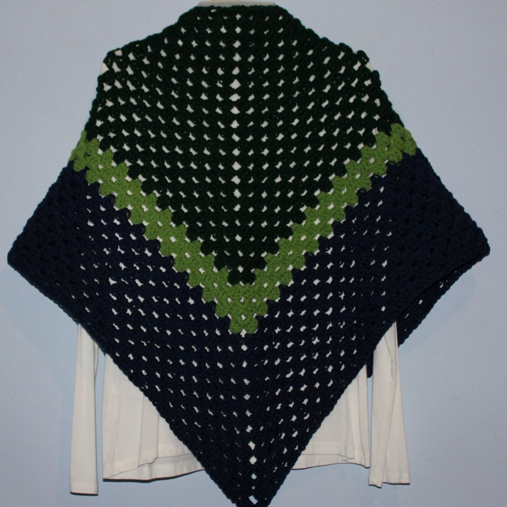 Closet Dump New Hand-Crafted Reading or Prayer Shawl Wrap